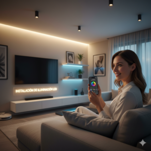 Iluminación LED y Domótica